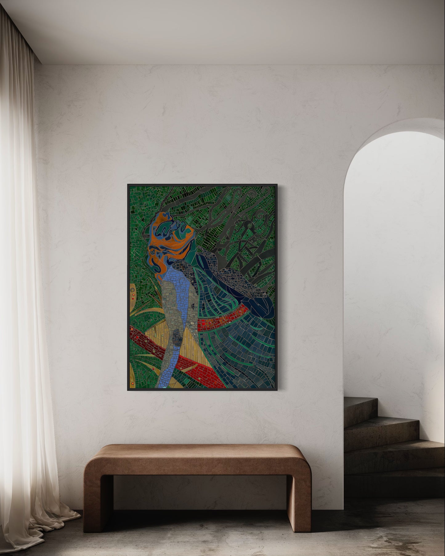 Her Revival Mosaic Art - Modern Interior